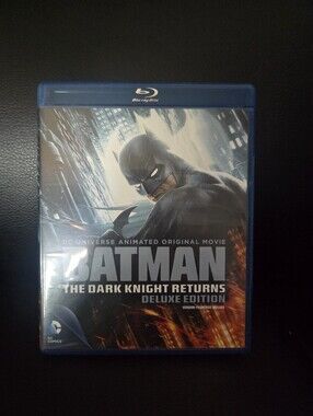 DC Batman: The Dark Knight Returns Deluxe Edition Animated Movie Blu Ray